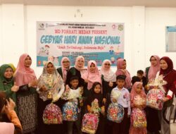 MD FORHATI Medan bersama Kelurahan Rengas Pulau Gelar Gebyar Hari Anak Nasional 2022 “Anak Terlindungi, Indonesia Maju”