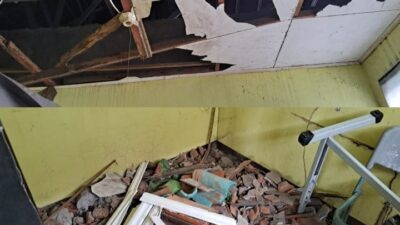 Ruang Kelas SMPN 13 Kota Bekasi Nyaris Ambruk, Komisi III : Kemungkinan Diperbaiki Tahun 2023