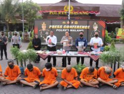 Polres Malang Berhasil Ungkap Kebun Ganja Seluas 1 Hektare di Lereng Semeru