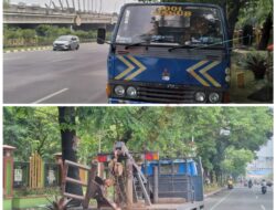 Mobil Derek Dishub Terparkir di Kantor Walikota Bekasi Terlihat Loyo dan Kusam Tidak Terawat