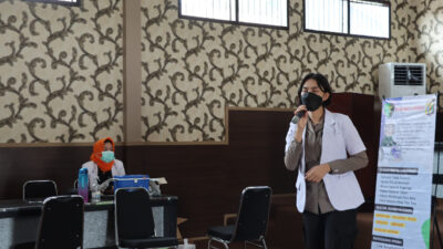 Polres Lamsel Laksanakan Vaksin Booster kedua dan Edukasi Kesehatan