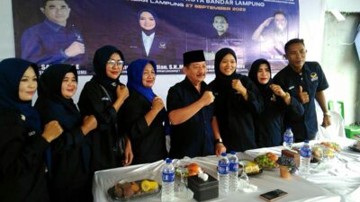 Partai Nasdem Laksanakan Pengukuhan dan Pelantikan DPC Kecamatan Sukabumi Bandar Lampung