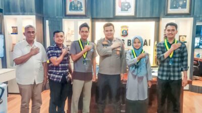 Kapolres Kota Binjai Terima Audiensi PC SEMMI Kota Binjai