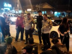 Antisipasi Street Crime, Polsek Natar dan Tim Gabungan Sisir Titik Rawan