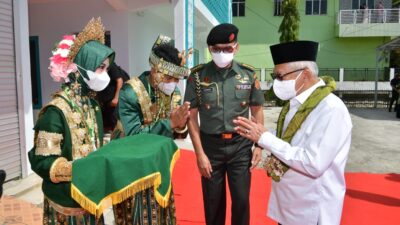 Tiba di Wajo, Wapres Ma’ruf Amin Hadiri Acara Muktamar As’adiyah XV