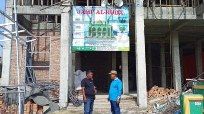 Masih Tahap Pembangunan, Masjid Al-Huda Cikarang Jati Butuh Uluran Uluran Donatur