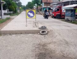 Proyek Peningkatan Jalan Teluk Haur – Teluk Ambulu Paket Lima Mangkrak