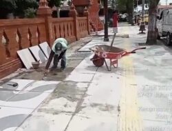 Mega Proyek Jalan Empunala Kota Mojokerto Senilai 101 Miliar Belum Kelar, Kontraktor Sudah Dibayar Full