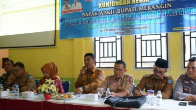 Soal Stunting dan Kemiskinan Ekstrim Saat Kunker ke Kecamatan Batang Masumai, Wabup Merangin Tekankan Empat Poin