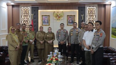 Kapolda Lampung Terima Audensi PJ Bupati Tulang Bawang Barat