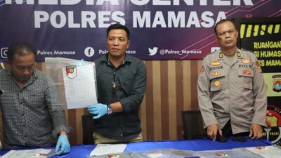 Polres Mamasa Rilis Hasil Pengungkap Kasus Penipuan Berkedok Investasi