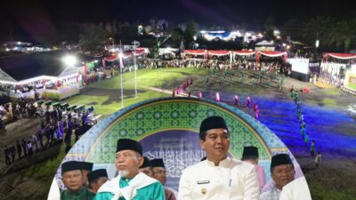 Spektakuler, Pembukaan MTQ Ke-49 Merangin Dimeriahkan Tarian Massal dan Lantunan Asmaul Husna