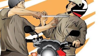 Begal Sadis di Bekasi Bacok Kurir Ekspedisi