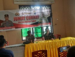 Jalin Sinergitas, Polsek Medan Timur Bersilaturahmi Dengan Warga