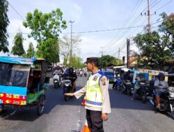 Antisipasi Kepadatan, Polresta Deli Serdang Laksanakan Pengaturan Lalin