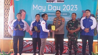 Wakapolresta Deli Serdang Hadiri Giat May Day di P3UD Tanjung Morawa