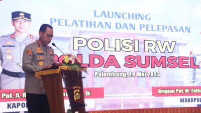Ribuan Personil Polda Sumsel Disiapkan Untuk Program Polisi RW