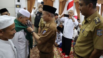 H.Mashuri Lepas Sebanyak 347 Orang JCH Merangin