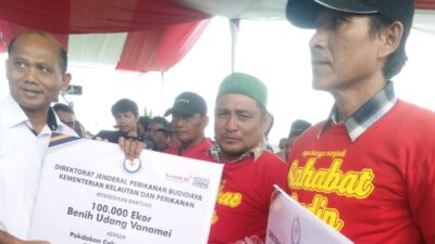 Kementrian KKP, DPR RI, Dinas Perikanan Provinsi, Bersama-sama Kunjungi Petani Ikan Air Tawar di Lamsel