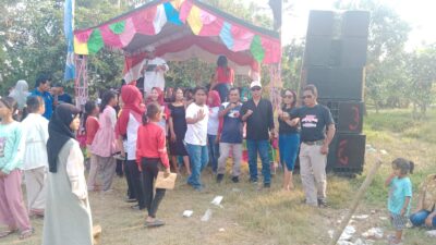 LSM KSM GMBI Pebayuran Mengadakan Acara Ulang Tahun HUT RI Di Kampung Teko Tengah