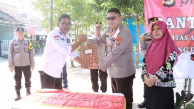 Polda Lampung dan PTPN VII Serahkan Sarana Air Bersih
