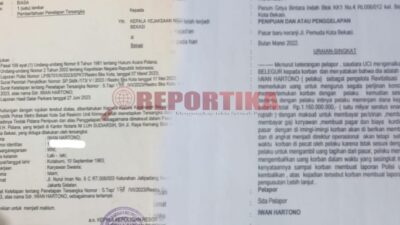 Kasus Cek Kosong Pasar Kranji Baru, Direktur PT ABB Ditetapkan Tersangka 