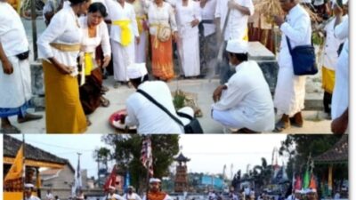 Berbagai Seni Tari Warnai Puje Wali Purname Kelime Adat Bali Agung