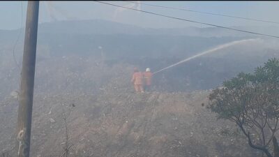 Kebakaran TPST Bantar Gebang di Zona Satu, Tiga RW Terkena Dampak Asap