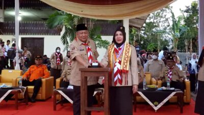 Wali Kota Eva Dwiana Jadi Pembina Apel Besar ke-62 Hari Pramuka