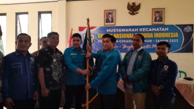 Mohamad Fadli Fauzy Resmi Menjadi Ketua KNPI Cikarang Timur