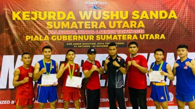 Atlet Wushu Langkat Raih Prestasi di Kejurda Wushu Sanda 2023 Tanpa Perhatian KONI Langkat