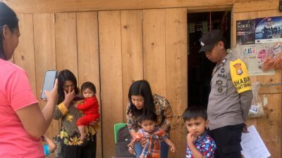 Program Penurunan Stunting Polres Mamasa Masih Terus Berlanjut