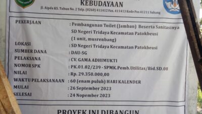 Pelaksana CV. Gama Adhimukti Berikan Klarifikasi