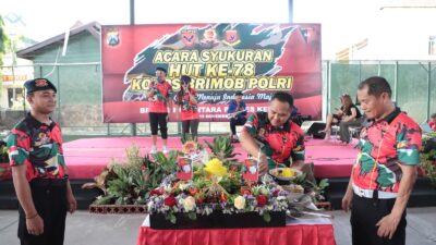 Polres Kediri Gelar Tasyakuran HUT Korp Brimob Polri ke-78