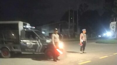 Polsek Batang Kuis Laksanakan Patroli di Jalur Bandara KNIA, Antisipasi Balap Liar dan Kejahatan 3C