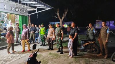 Berikan Rasa nyaman Saat Malam Pergantian Tahun, Muspika Palas Gelar Patroli Gabungan