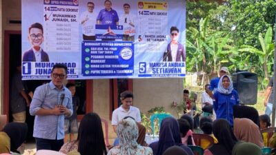 Gelar Kampanye, Caleg Demokrat Muhammad Junaidi Hadirkan Penyanyi Ibu Kota