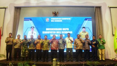Bupati Buka Musrenbang RKPD Kabupaten Deli Serdang Tahun 2025