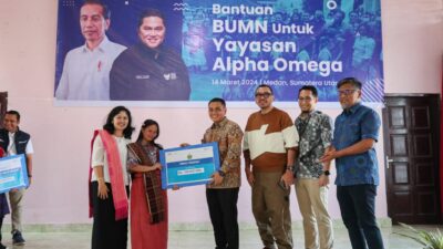 PTPN IV Peduli, Berikan Bantuan Untuk Yayasan Disabilitas di Kabanjahe