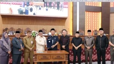 Ketua DPRD Pimpin Rapat Paripurna Propemperda Kota Lubuklinggau 2024