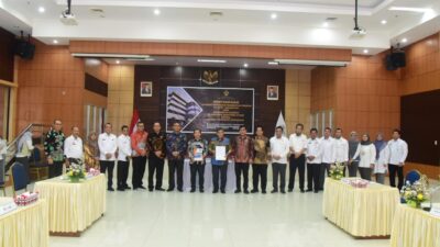 Bupati Deli Serdang Serahkan LKPD Tahun 2023 Pemkab Deli Serdang
