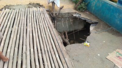 Dua Tahun Dibangun, Jembatan Penghubung Dua Kampung di Kedung Waringin Sudah Rusak