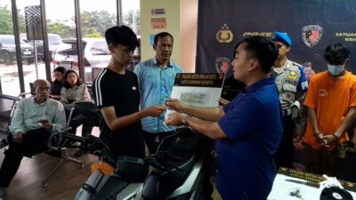 Usai Motornya Kembali, Korban Begal di Bekasi Tersenyum Sumringah