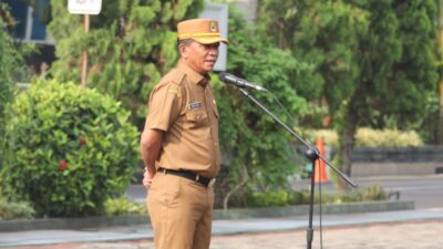 Sekda Kota Bekasi Sindir Satpol PP Dan ASN Pemkot Saat Apel Pagi