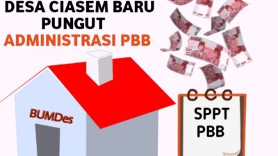 Pembayaran PBB di Desa Ciasem Baru Diduga Dipungut Biaya Admin