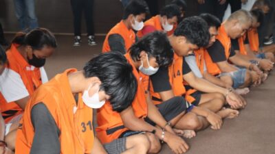 Dua Pekan Ops Sikat Krakatau 2024, Polres Lampung Selatan Gelar Press Release Hasil Operasi