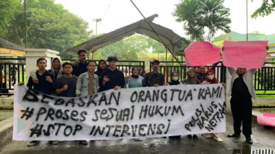 Terkait Dengan Kasus Pelecehan Yang Diduga Diintervensi Oknum Anggota Dewan, Kelompok Masa Gelar Aksi