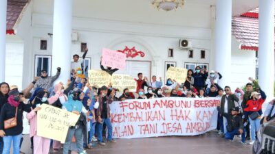 Gelar Aksi, Forbes Minta PLH Bupati dan DPRD Evaluasi MoU Yang Dianggap Rugikan Warga Ambunu