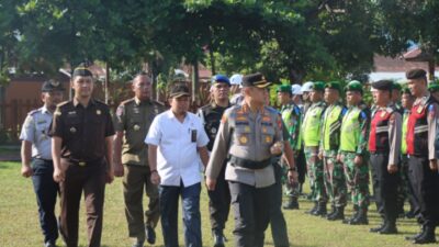 Polresta Deli Serdang laksanakan Apel Gelar Pasukan Operasi Patuh Toba 2024