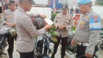 Pastikan Kendaraan dalam Keadaan Prima Jelang Pilkada Serentak 2024, Polresta Deli Serdang Cek Kendaraan Dinas